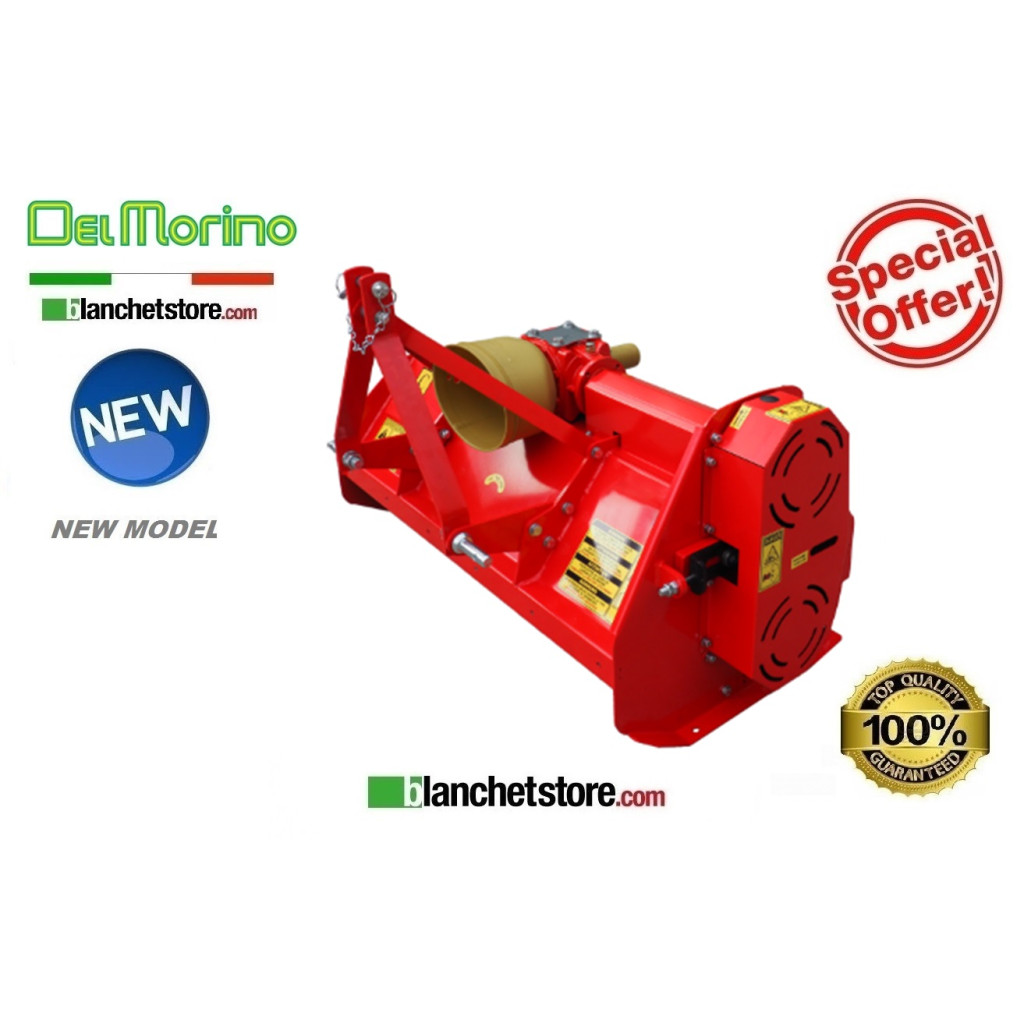 DEL MORINO DISCO 115 M FIXED SHREDDER FOR TRACTOR 12-25HP 106 CM - HAMMER