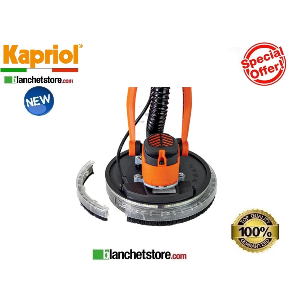 PONCEUSE POUR PLAQUE DE PLATRE KAPRIOL KSWB 400 BRUSCHLESS 225 MM 400 WATT 220VOLT