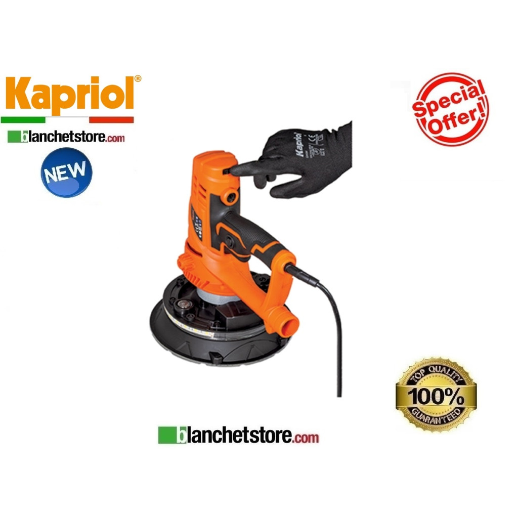 PONCEUSE POUR PLAQUE DE PLATRE KAPRIOL KSW 850 180MM 850WATT 220VOLT