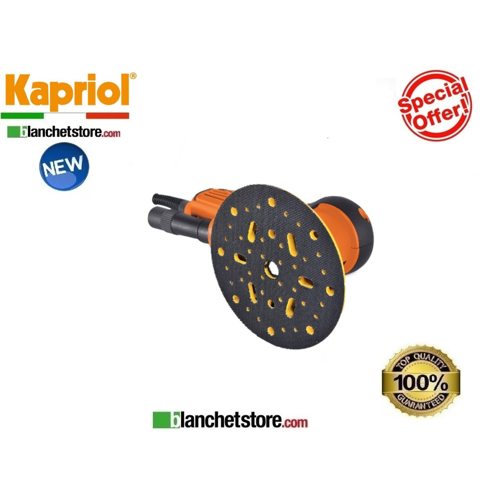 LEVIGATRICE PER CARTONGESSO KAPRIOL KOSB 350 BRUSHLESS 150MM 350WATT 220VOLT