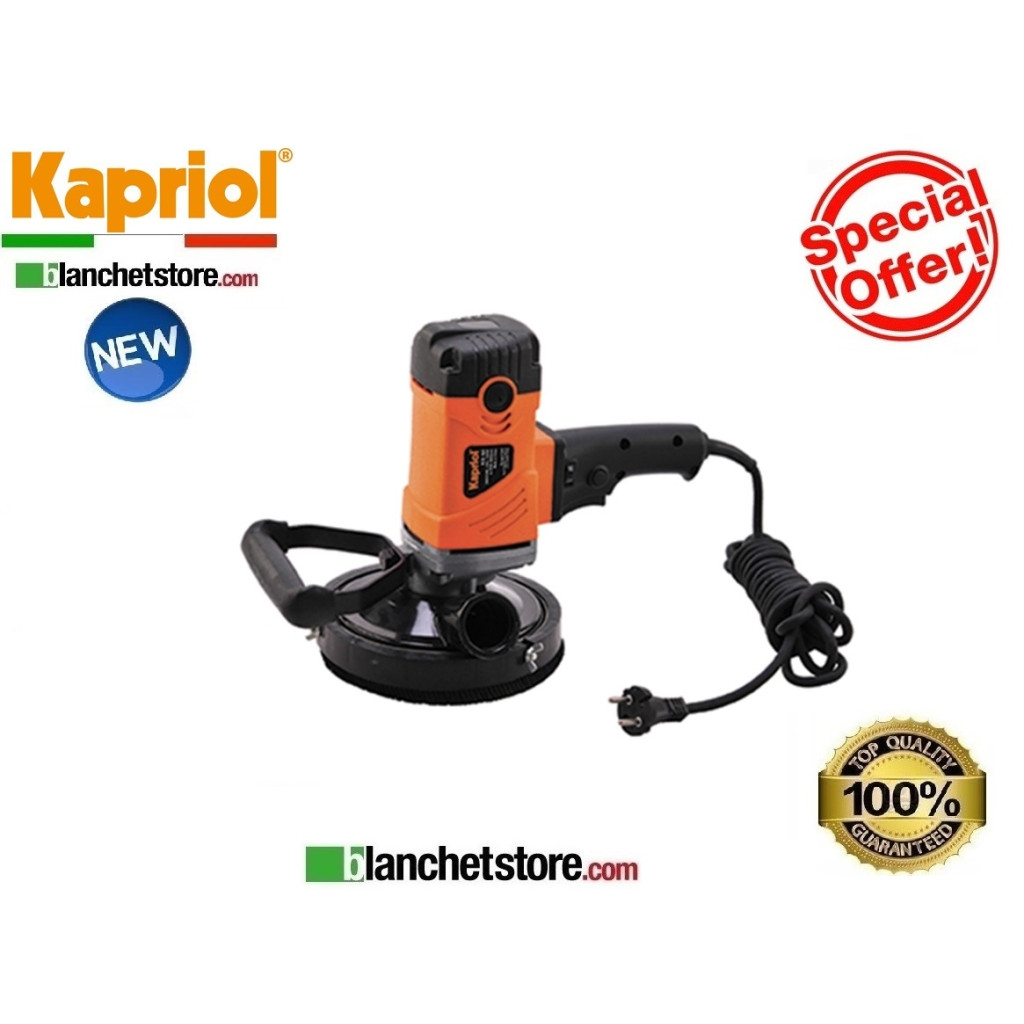 LEVIGATRICE PER PARETI KAPRIOL KCG 150 125MM 1500WATT 220VOLT