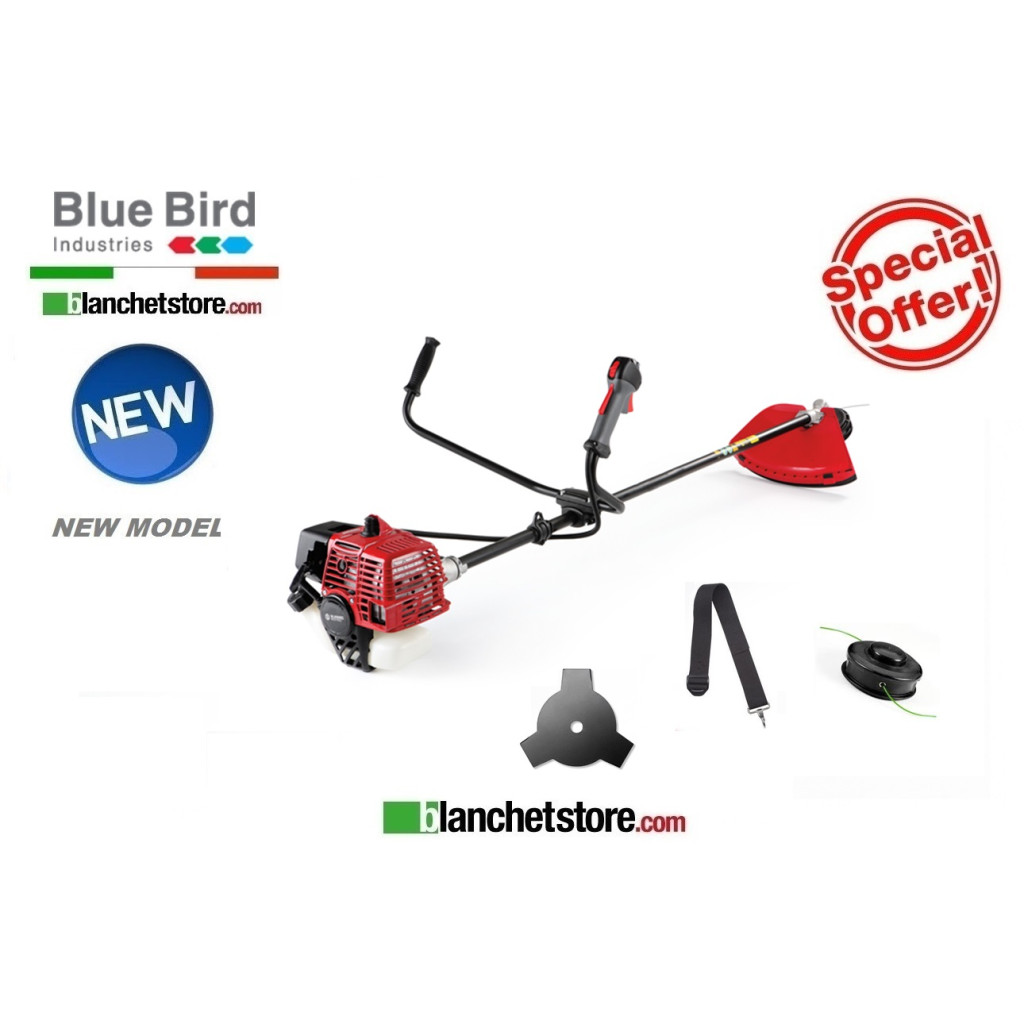 Decespugliatore Bluebird BC 610 STB motore Bluebird 57,9cc 2 tempi New Model 885820A/RO