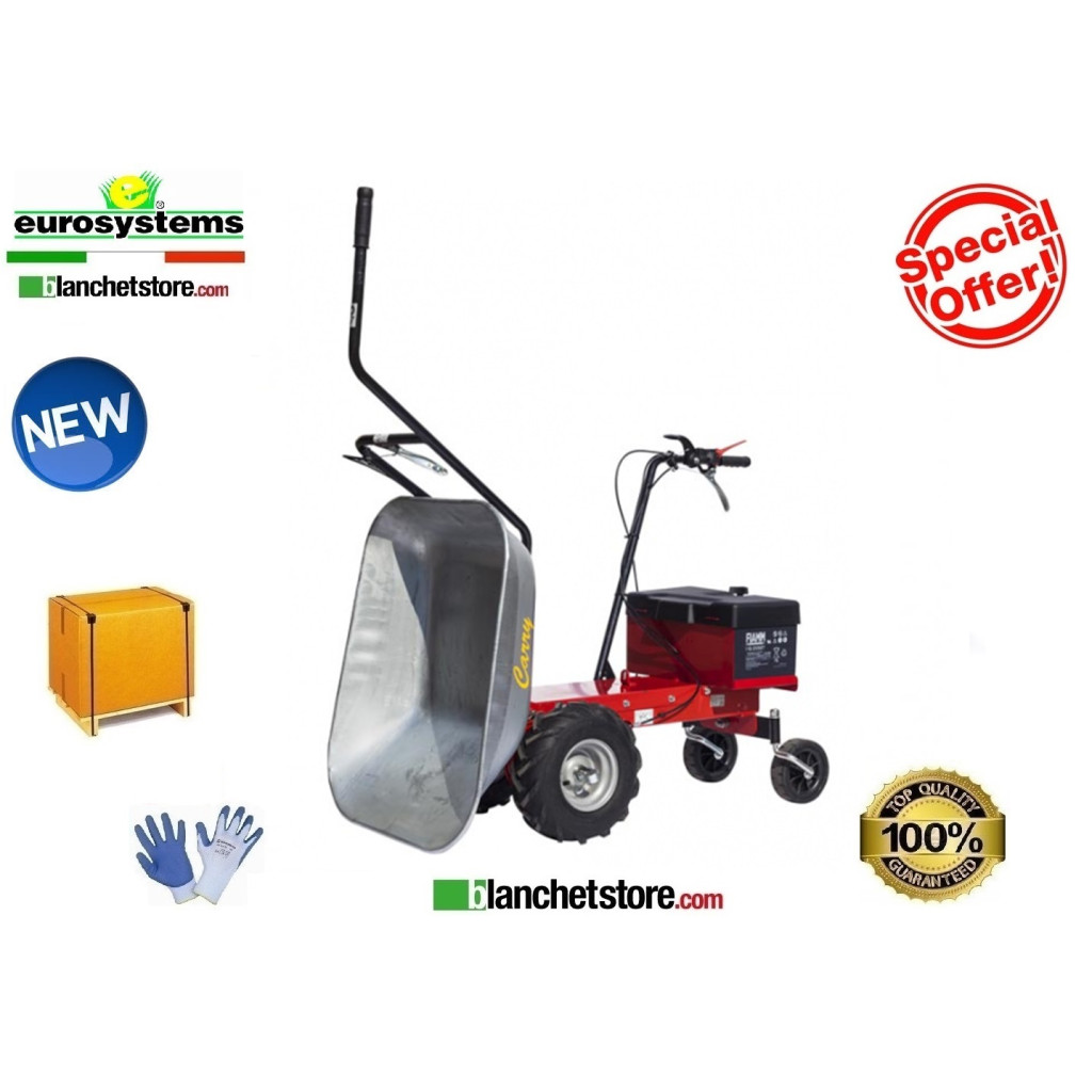 Electric wheelbarrow Eurosystems Carry 300 W-24V Driven 920005000