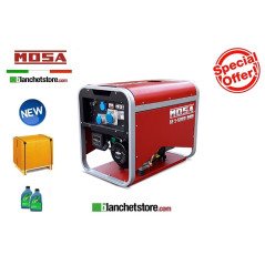 Generateur Mosa group electrogene GE S 5000 BBM AVR B&S XR1450 Demarrage Electrique