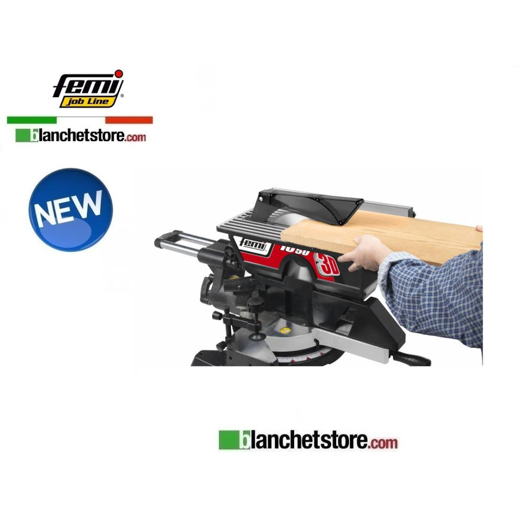 Troncatrice Radiale Femi 1050 3D -LASER- PROFESSIONALE disco 305 1800Watt 220Volt