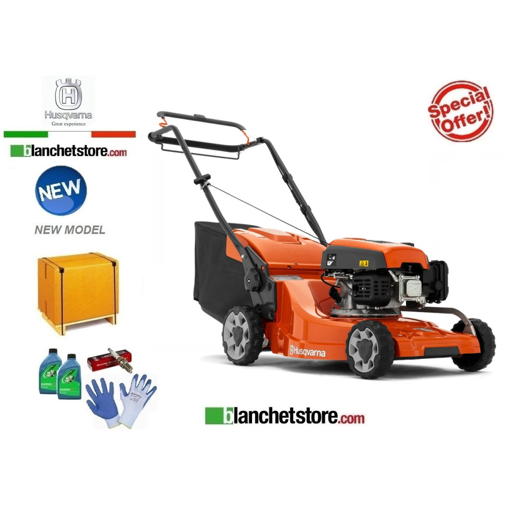 Lawn mower Husqvarna LC247S engine Husqvarna HS 139A Self-propelled cut 47cm - New Model