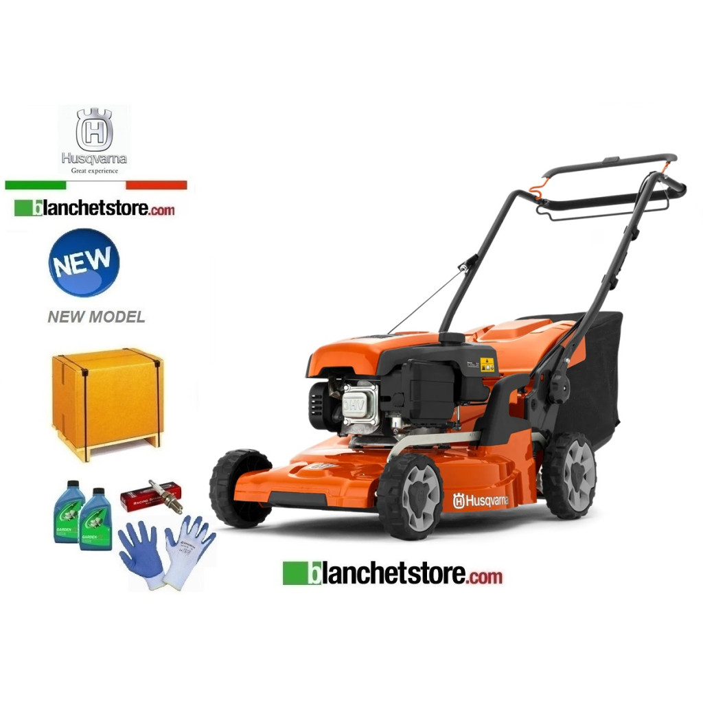 Lawn mower Husqvarna LC 247 S engine Husqvarna HS 139A Self-propelled cut 47cm - New Model