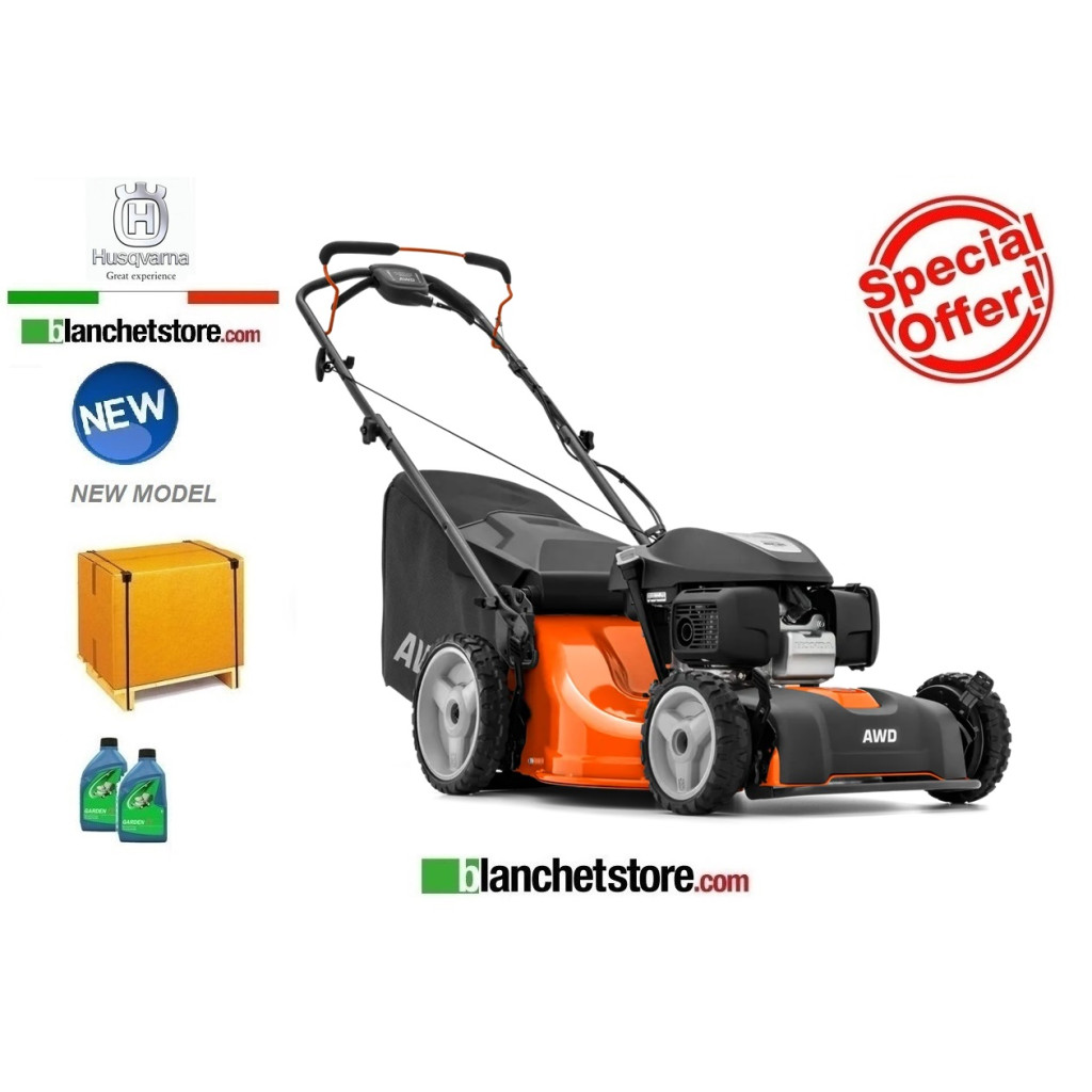 Lawn mower Husqvarna LC 353AWD Honda Self propelled Variomow 4x4