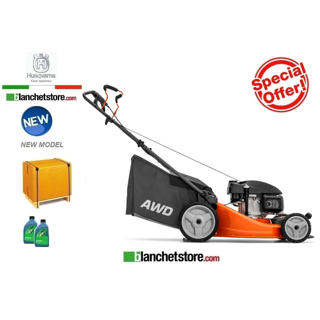 Tondeuse Husqvarna LC 353AWD Honda Autotractee Variomow 4x4