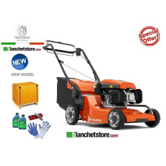 Lawn mower Husqvarna LC 347 V engine Husqvarna HS 166A Self-propelled cut 47cm - New Model