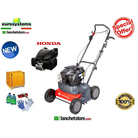 Scarificateur Eurosystems SC 42 H moteur Honda GCVx 170 avec sac de ramassage 974001100