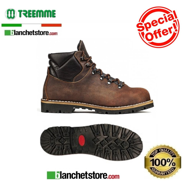 Treemme leather footwear 1127/1 N.46 with toe cap and midsole