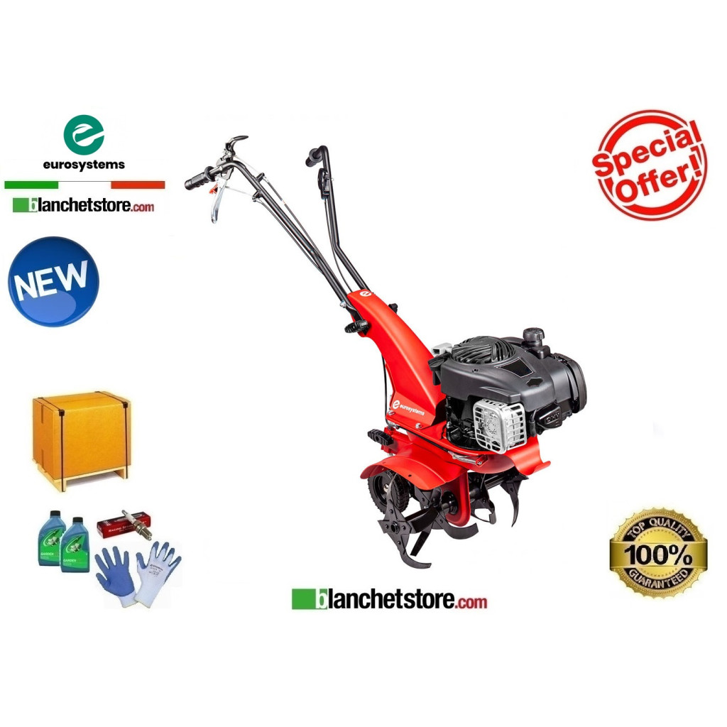 Eurosystems Z3 tiller Loncin Euro 139 OHV engine 1 forward + reverse 9480200850