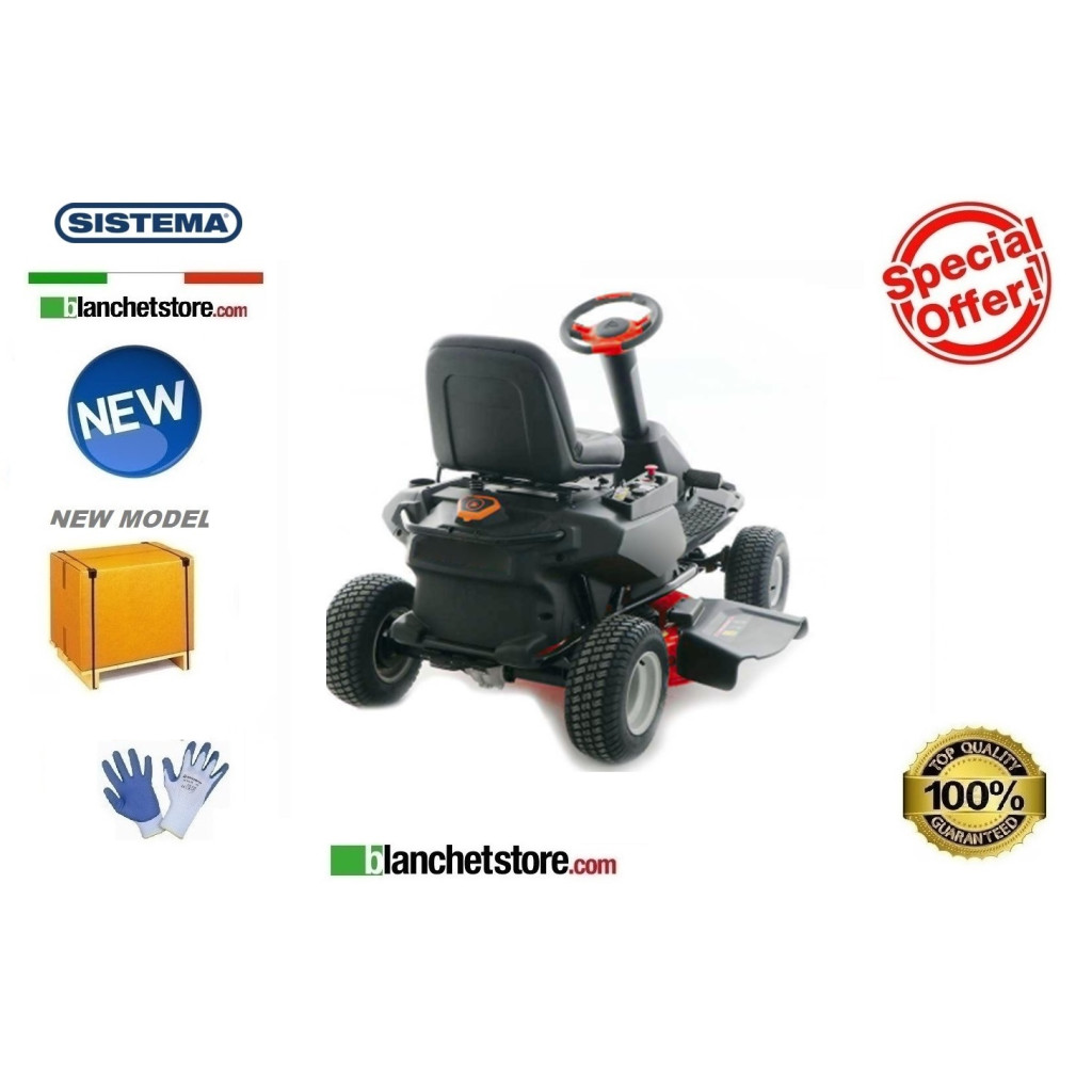 SISTEMA Rider E599 professional battery tractor 56Volt 100A