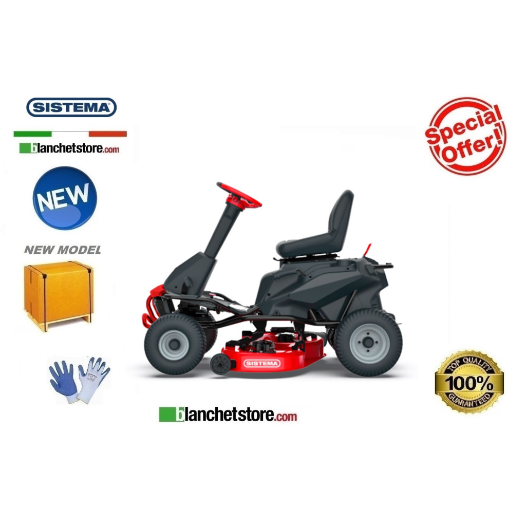 SISTEMA Rider E599 professional battery tractor 56Volt 100A