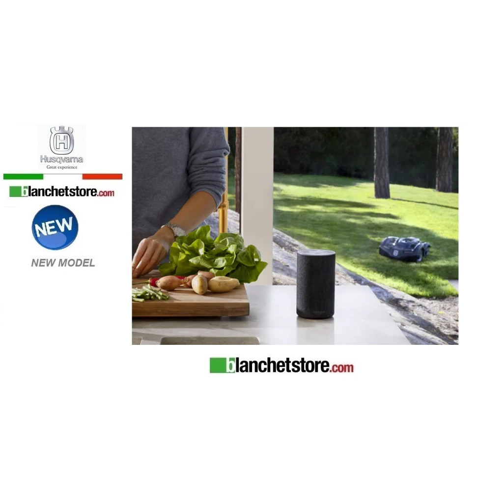 Husqvarna Automower Aspire R4 robot lawn mower with small installation kit