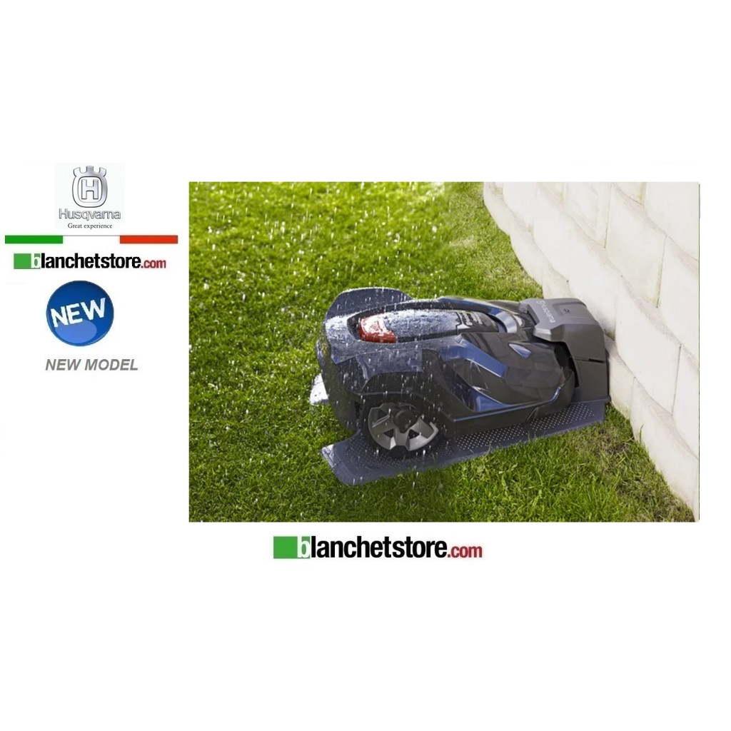 Robot tondeuse Husqvarna Automower 310E-Nera equippee avec kit Husqvarna Epos