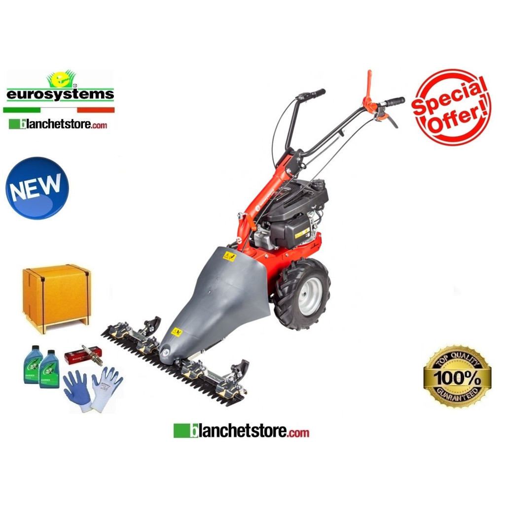 Motofalciatrice Eurosystems M 210 Bilama 87cm Motore Loncin 139 OHV 965165600-905202000