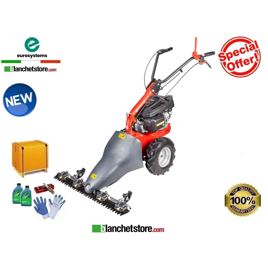 Motofalciatrice Eurosystems M 210 Bilama 87cm Motore B&Stratton 450E 965164000-905202000