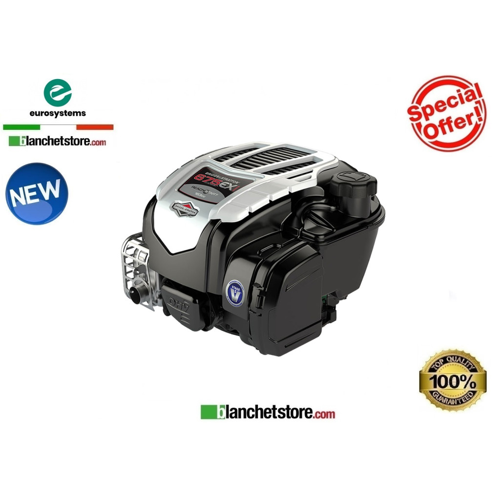 Eurosystems P55 Evo motor mower twin-blade double movement 87cm Brigge & Stratton 675Exi-Series engine 986300000-905202300