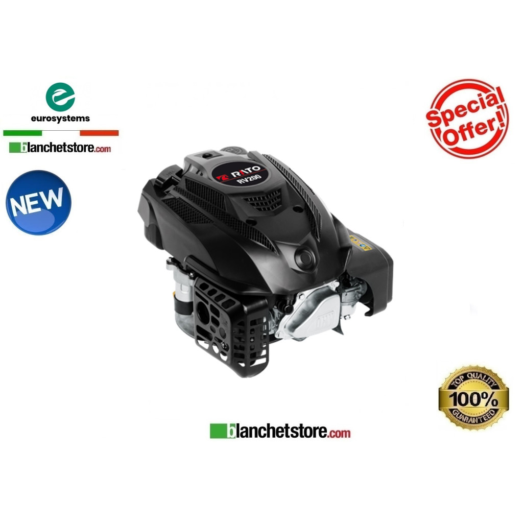 Eurosystems P55 EVO double blade motor mower 87cm Rato RV200 engine 986300300-905202300