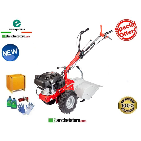 Motoculteur Eurosystems P55 EVO equipee avec fraise 50cm Moteur Rato RV200  986300300-907900000