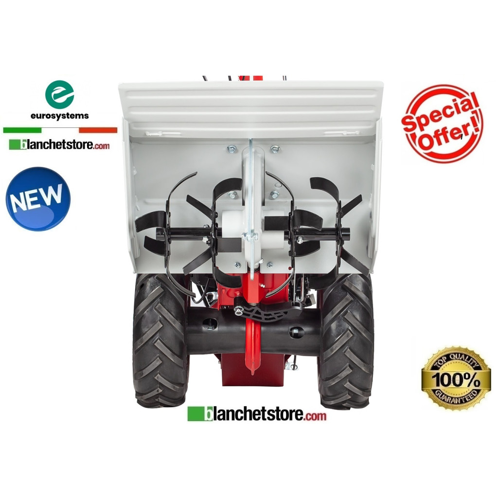 Motoculteur Eurosystems P55 EVO equipee avec fraise 50cm Moteur B&S 675 EXi 986300000-907900000