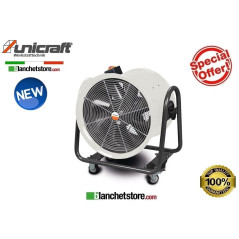 VENTILATORE PORTATILE UNICRAFT MV60 FLUSSO ARIA 240Mc/Min 220V