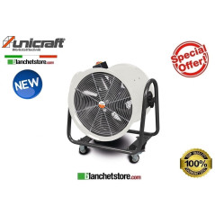 VENTILATORE PORTATILE UNICRAFT MV50 FLUSSO ARIA 150Mc/Min 220V