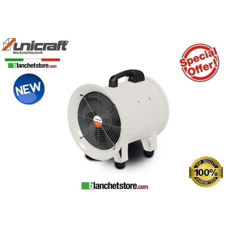 VENTILATEUR PORTABLE UNICRAFT MV 30 DÉBIT D'AIR 3900Mc/h 220V 6260030