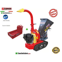 Zanon BC 90 Cingo petrol wood chipper shredderWanguard 400 14HP engine 1003132