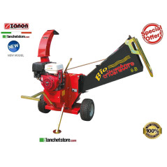 Zanon BIO 8-B petrol wood chipper shredder Honda GX390 13HP engine Electric start 1002374