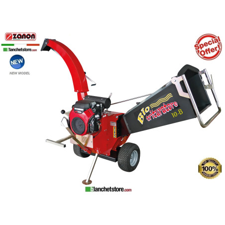 Biotrituratore Biocippatore a scoppio Zanon BIO 10-B Motore Honda GX630 20HP Avviamento elettrico 1002388