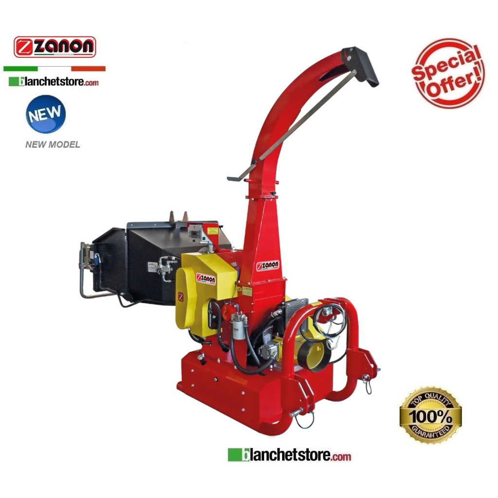 Biotrituratore Biocippatore a trattore Zanon BIO 160-T presa di forza PTO 50-100HP 1002732