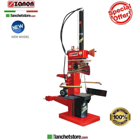 Fendeuse a bois Zanon SVE-20/1050 Triphase 380Volt 20Ton 8.5HP plan de travail double 4 poles 1002414