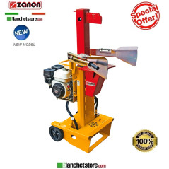 Zanon SLS-10 thermal wood splitter Honda GP200 engine 10Ton 6.5HP mobile worktop 1002389