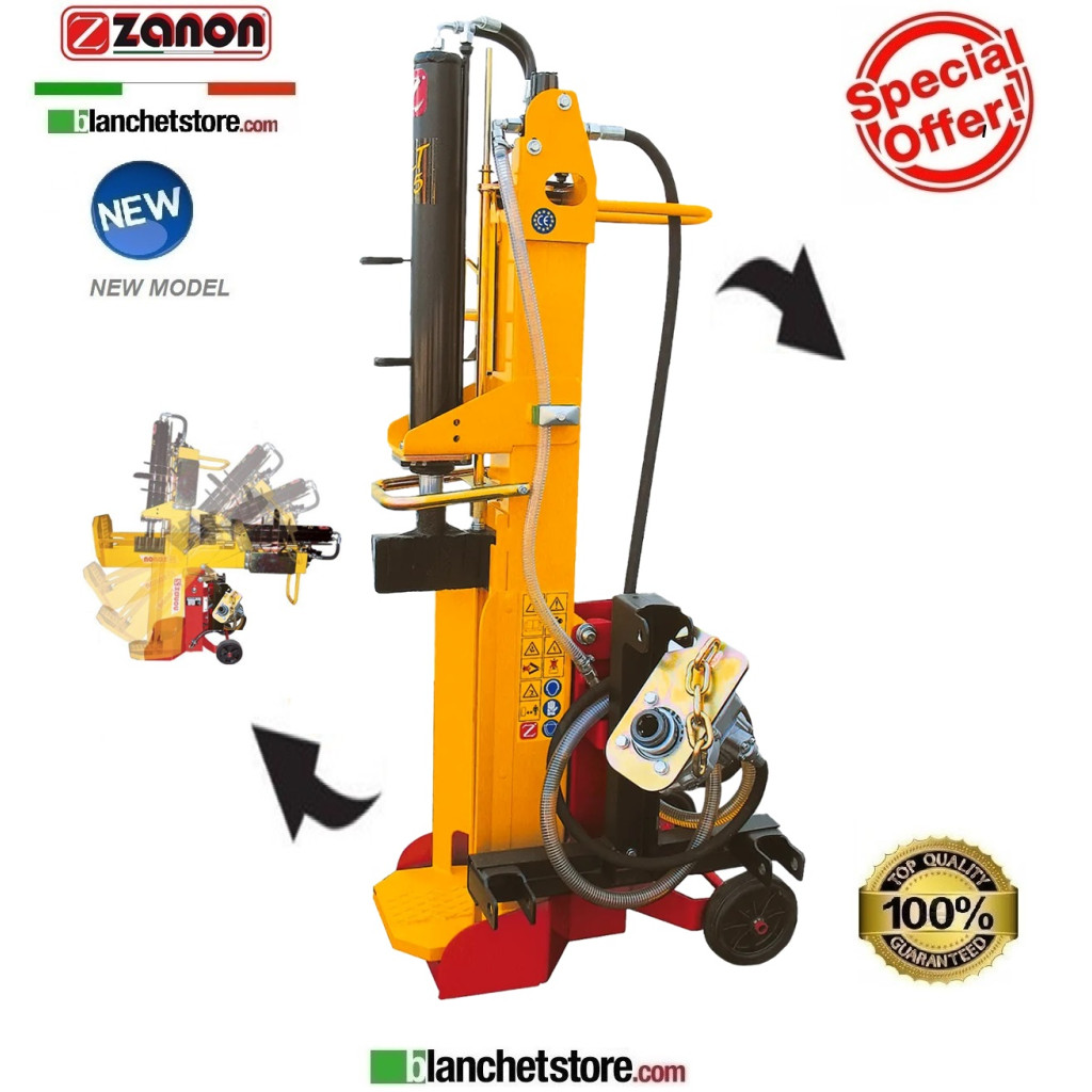 Zanon SLT-9.5 multipurpose tractor log splitter PTO 9.5Ton 18-60HP 1002252