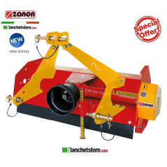 BROYEUR A FLEAUX FIXE ZANON TSM 900 T POUR TRACTEUR 12-18HP 92 CM A COUTEUX -ROTATION GAUCHE 1002261