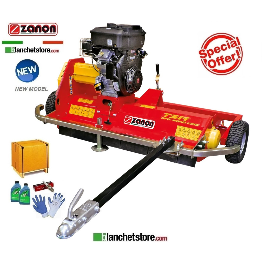 TRINCIASARMENTI ZANON TSM OFF-ROAD 1250 PER QUAD MOTORE B&S VANGUARD 16HP CM 125 1002624