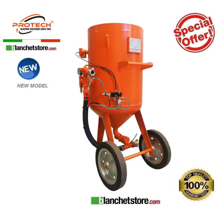 PROTECH SANDBLASTER WITH REMOTE CONTROL MOD.SCX24 CAPACITY 24LT PRESSURE 8.4BAR 40502400