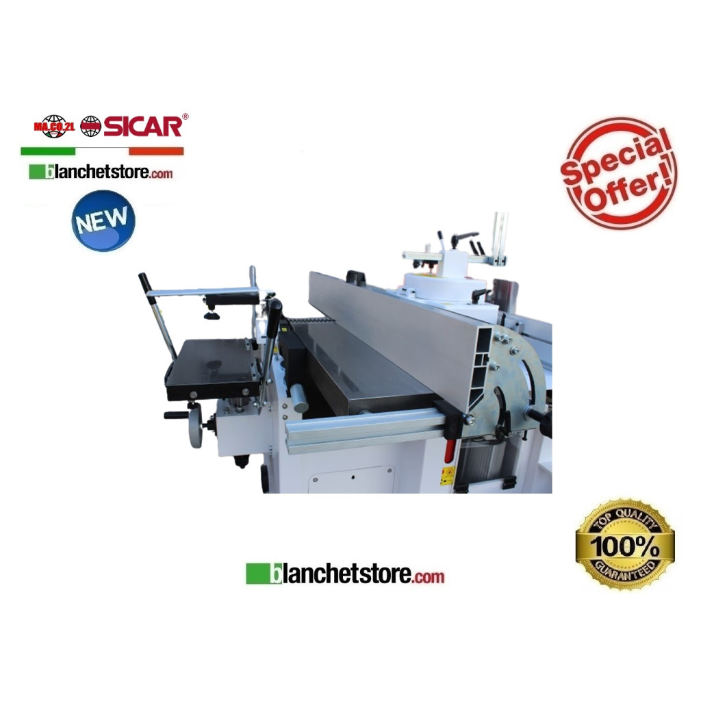 Combined SICAR C300 5 lavoration MACO2L 300mm 220Volt 3Hp