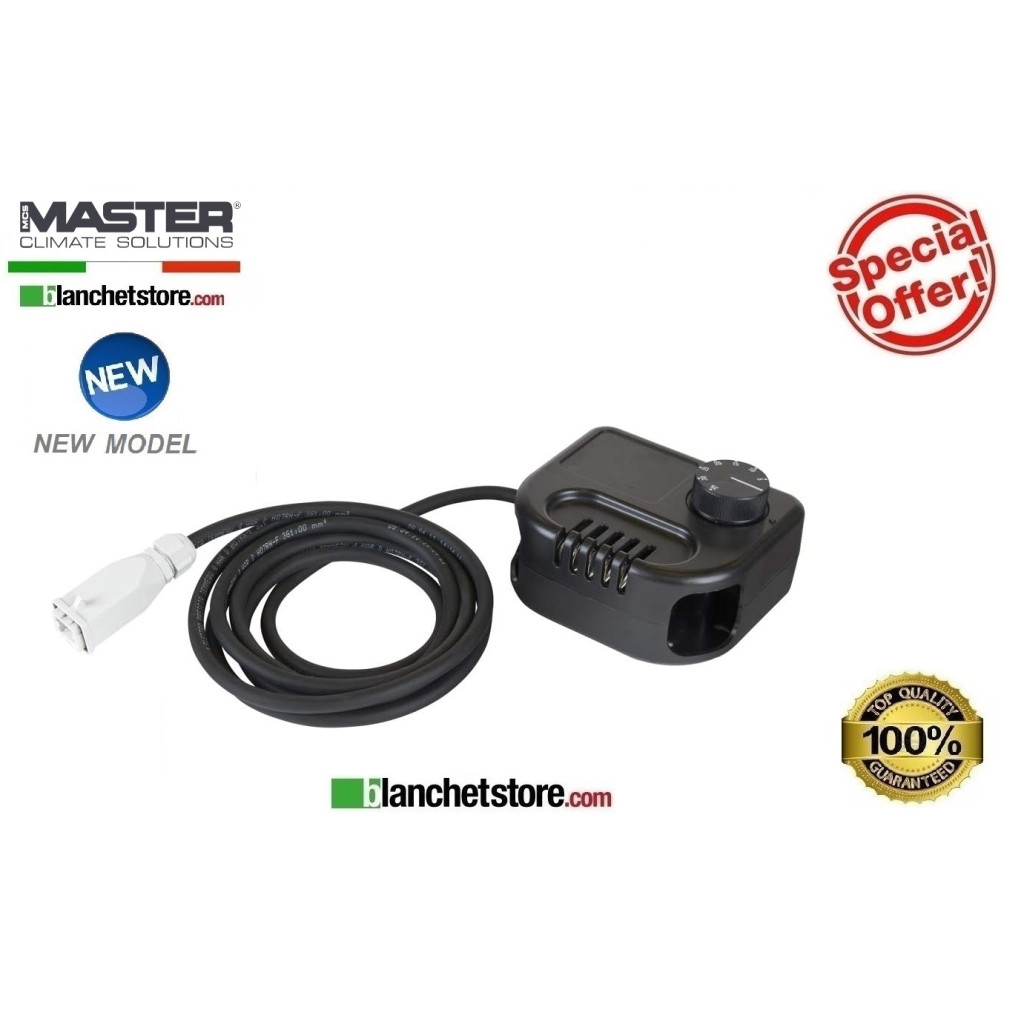 Termostato ambiente TH-5 con cavo da 10mt per generatori aria calda a gas Master BLP - BV 4150.112