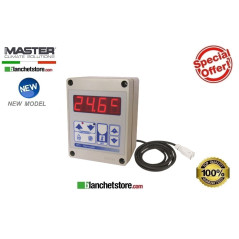 Termostato ambiente digitale THD con cavo da 5mt per generatori aria calda a gas Master BLP - BV 4150.133