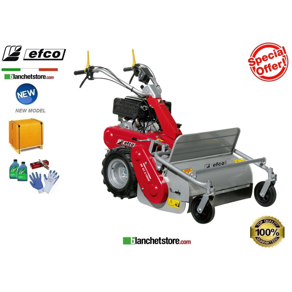 EFKO DR 65 K1100H wheel shredder Emak K1100H 302cc 10.7HP engine with knives