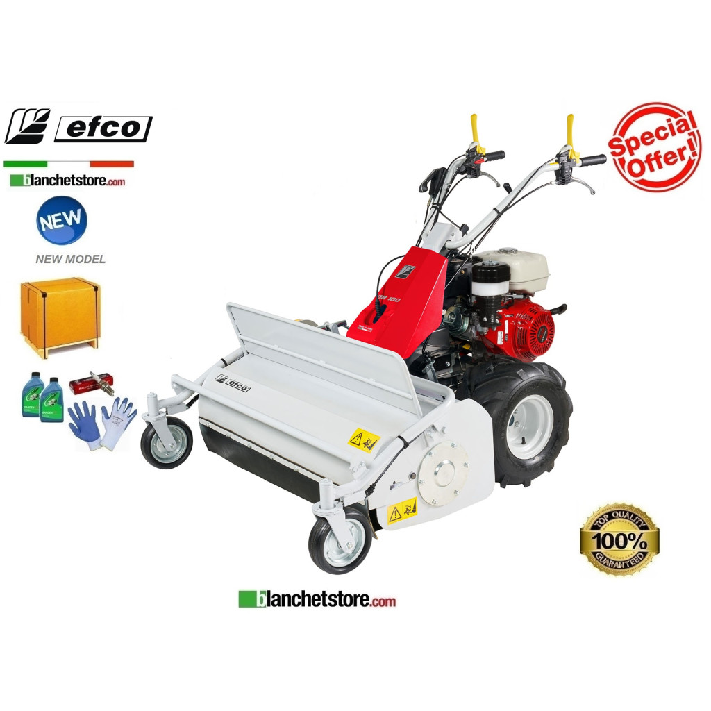 EFKO DR 100 wheel shredder Honda GX 390 Alpin 389cc 12HP engine with knives