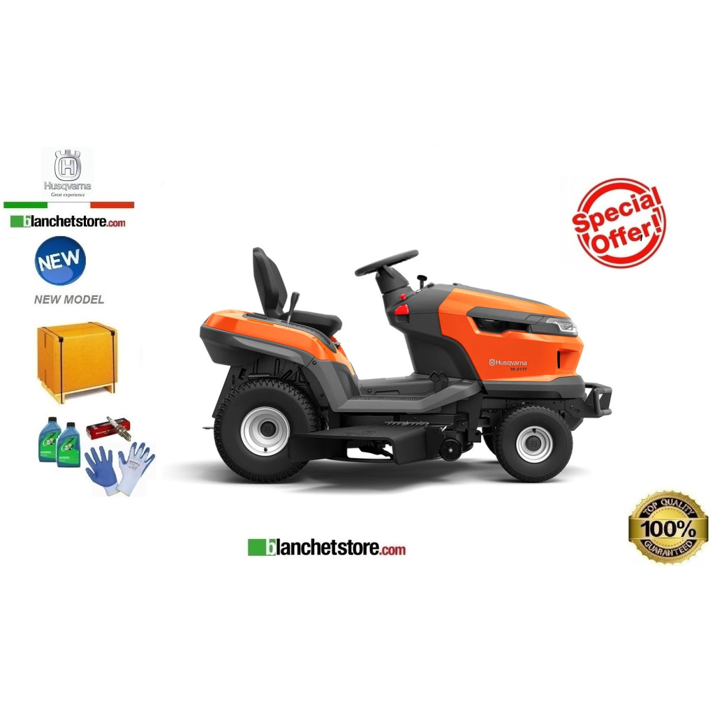 Husqvarna TS217T Side Discharge Lawn Tractor 108 Cut Hydrostatic