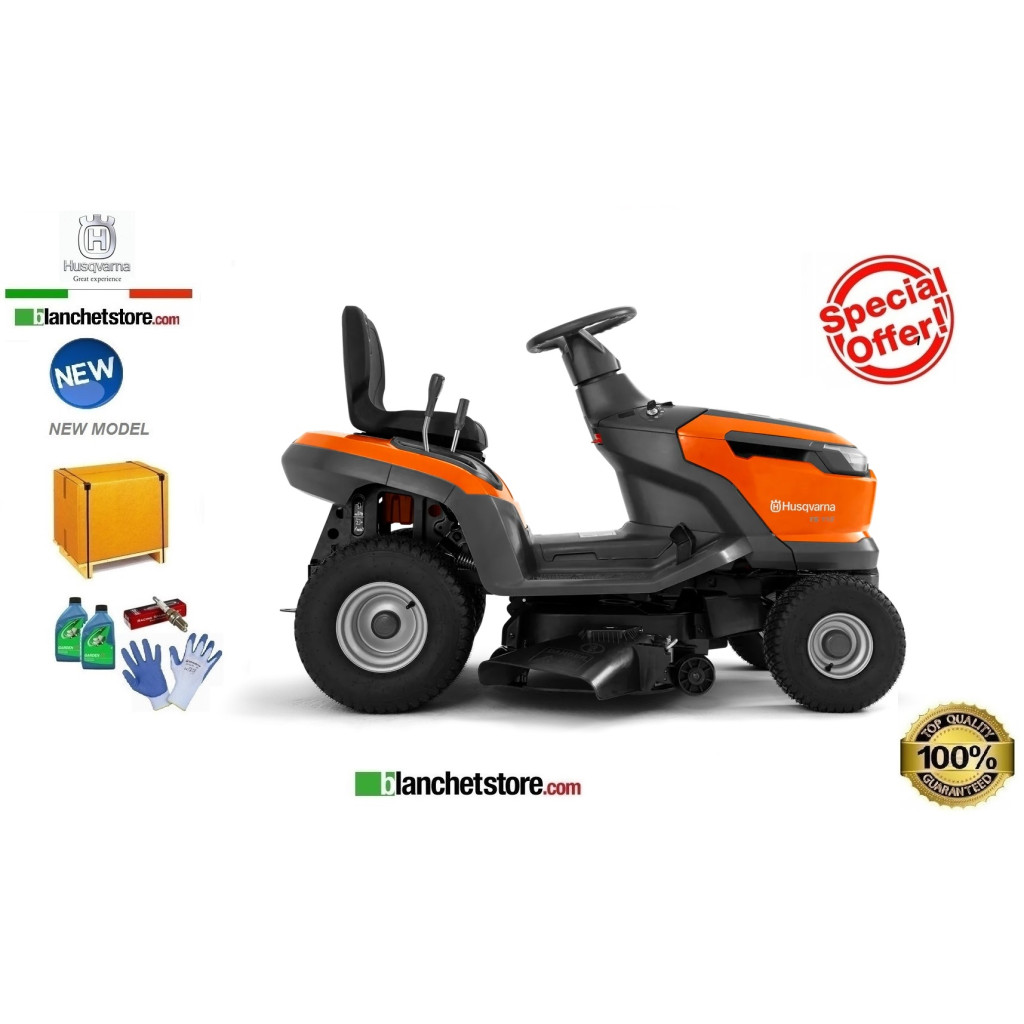 Husqvarna TS112 Side Discharge Lawn Tractor 95 Cut Hydrostatic