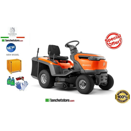 Husqvarna TC 112 lawn tractor. Collection bag 95 cut  hydrostatic.