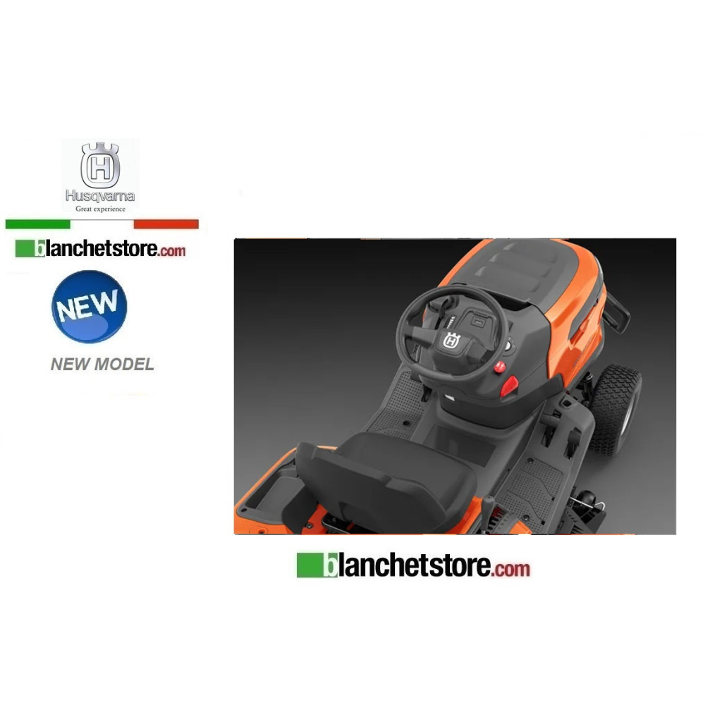 Tracteur a pelouse Husqvarna TC 220T Sac de ramassage, coupe 107, hydrostatique