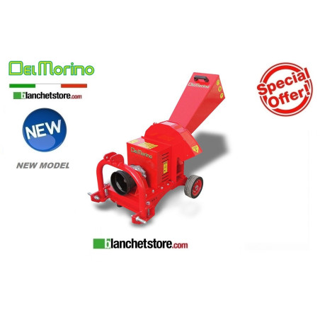 Shredder tractor-mounted Del Morino Pugio 3P 3-point hitch 10-30 HP